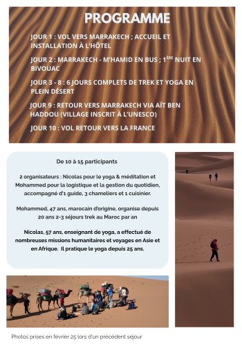 Flyer trek et yoga P1